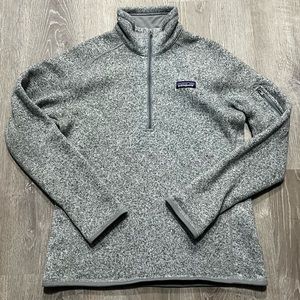 patagonia 1/4 zip fleece top
